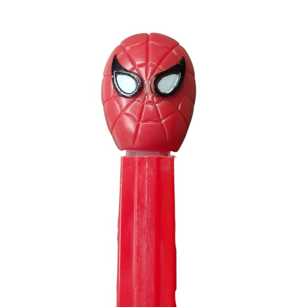 Vintage Spider-Man PEZ Dispenser 1989 Marvel Comics Red Stem Made in China Retro